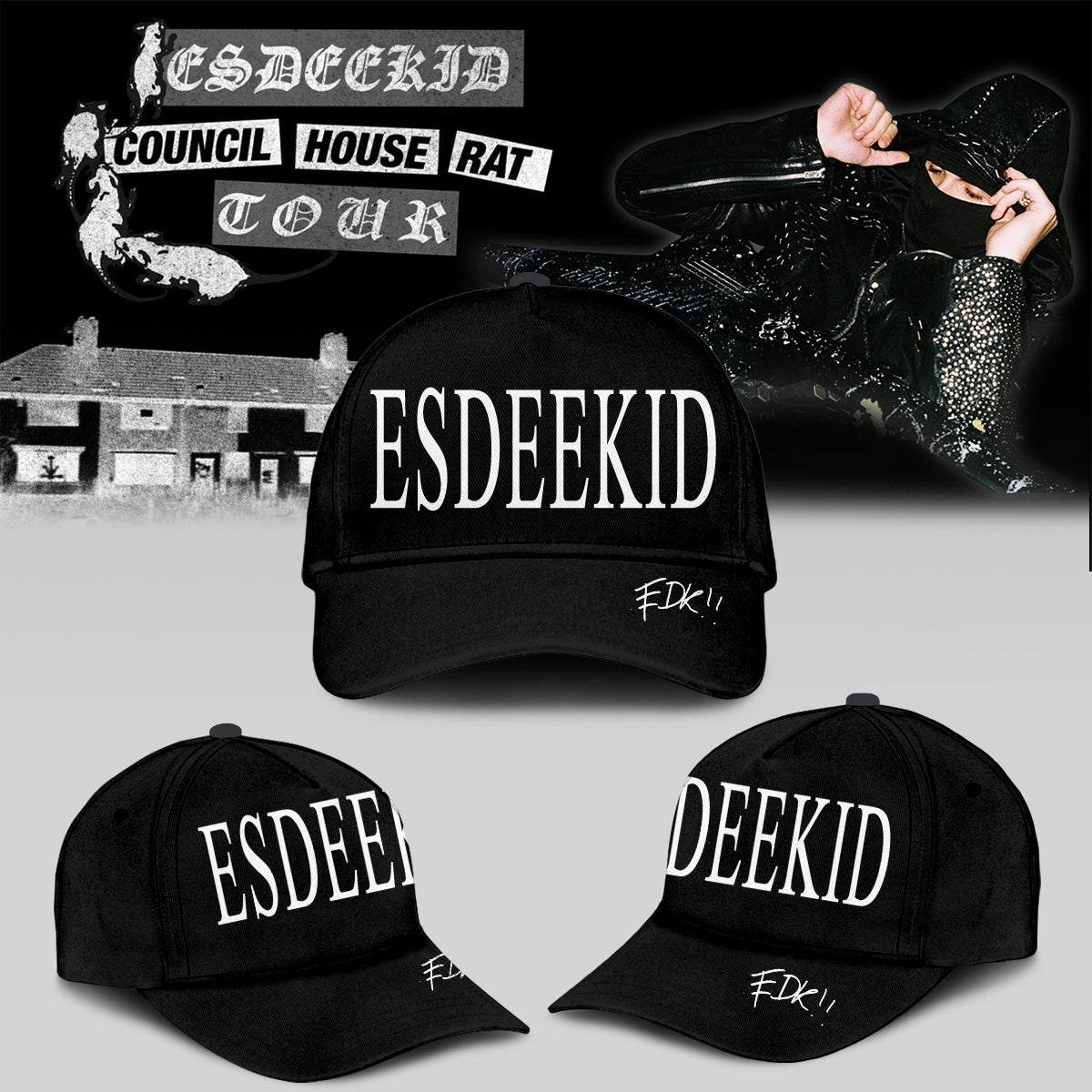 EsDeeKid Council House Rat Tour Hoodie