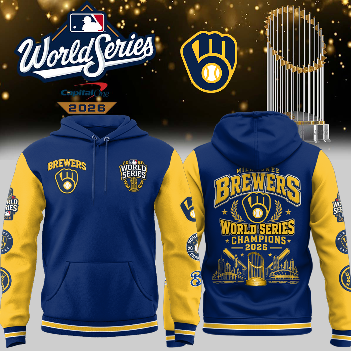 Milwaukee Brewers 2026 World Series Champions – Hoodie