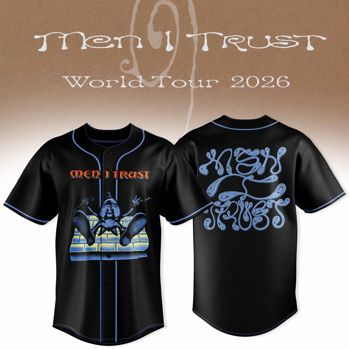Men I Trust World tour 2026 Jersey