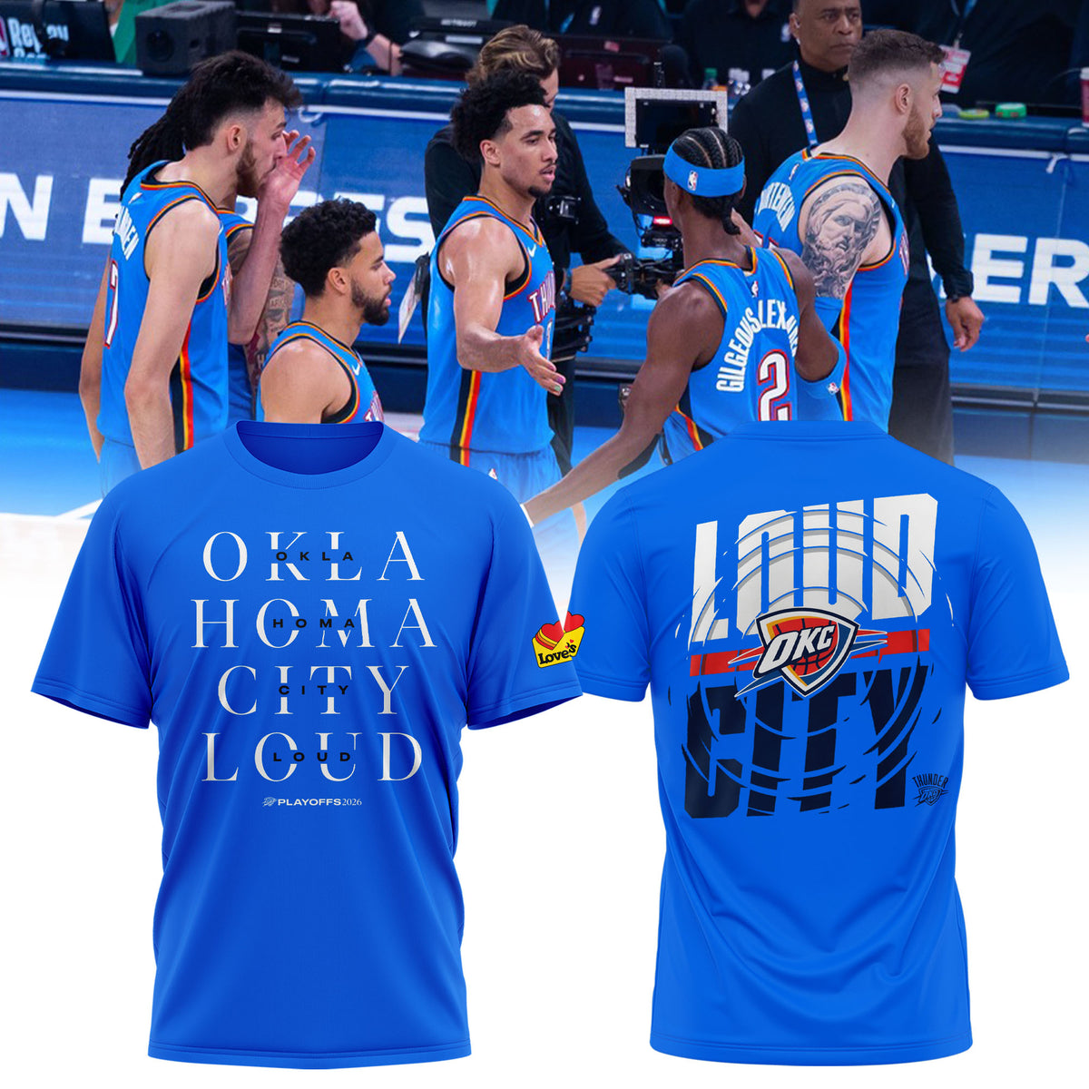 _ Oklahoma City Loud Hoodie – 2026 Playoffs OKC Fan Hoodie 🔥