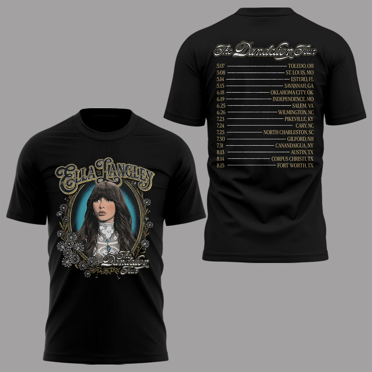 E.Langley “The Dandelion Tour” Shirt-PA050726021