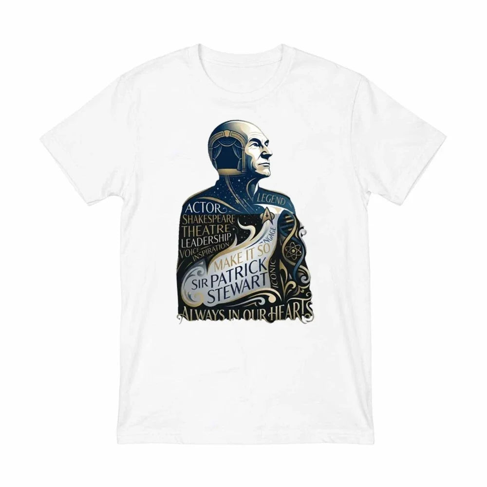 In Loving Memory Patrick Stewart 1940-2026 Rest In Peace Comfort Colors T-Shirt