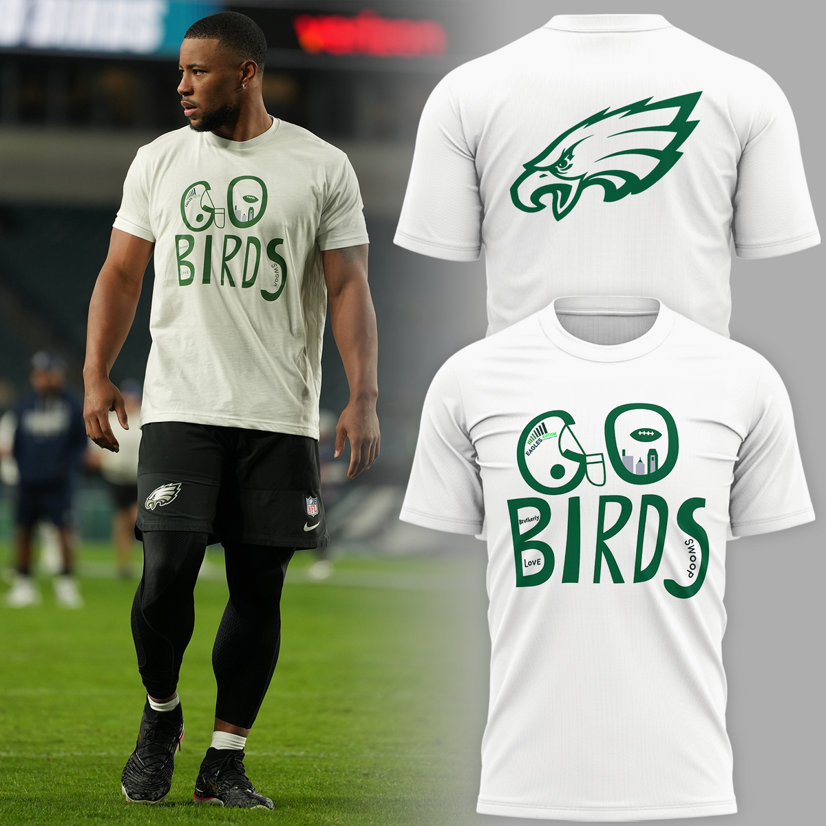 Go Birds! The Ultimate Philadelphia Game Day Tee 🦅🏈