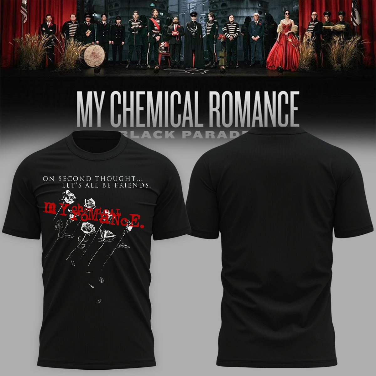 My Chemical Romance Los Angeles CA Week 2 Merch 2026 Hollywood Bowl October 30-31 2026 T-shirt
