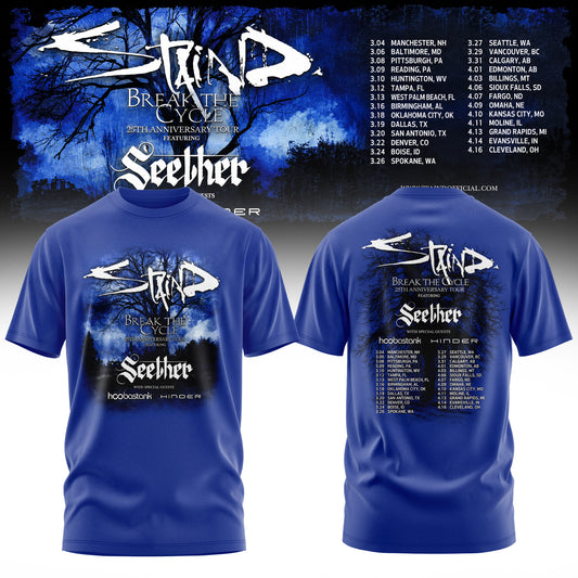 “Break The Cycle” 25th Anniversary Tour 2027 Tee