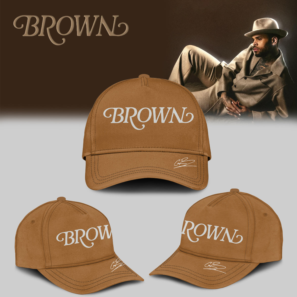 _.CHRIS BROWN’S BROWN ALBUM Hoodie