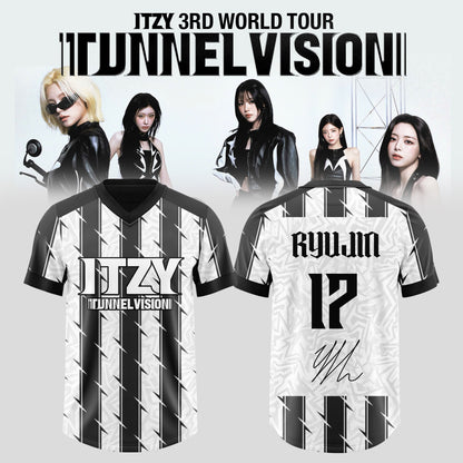 ITZY: 3RD WORLD TOUR Exclusive Football Jersey