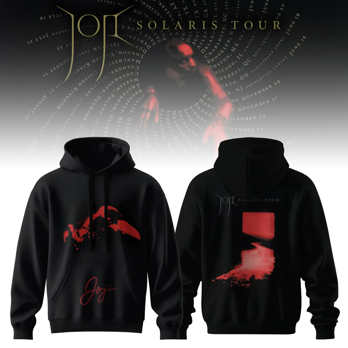 .JOJI SOLARIS TOUR HOODIE