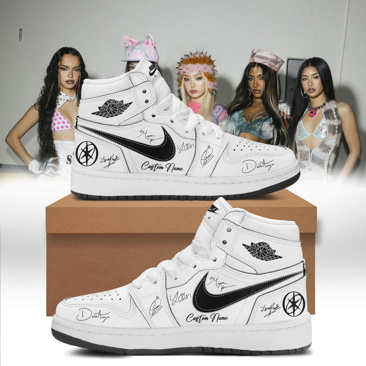 .KATSEYE Pinky Up Shoes 1