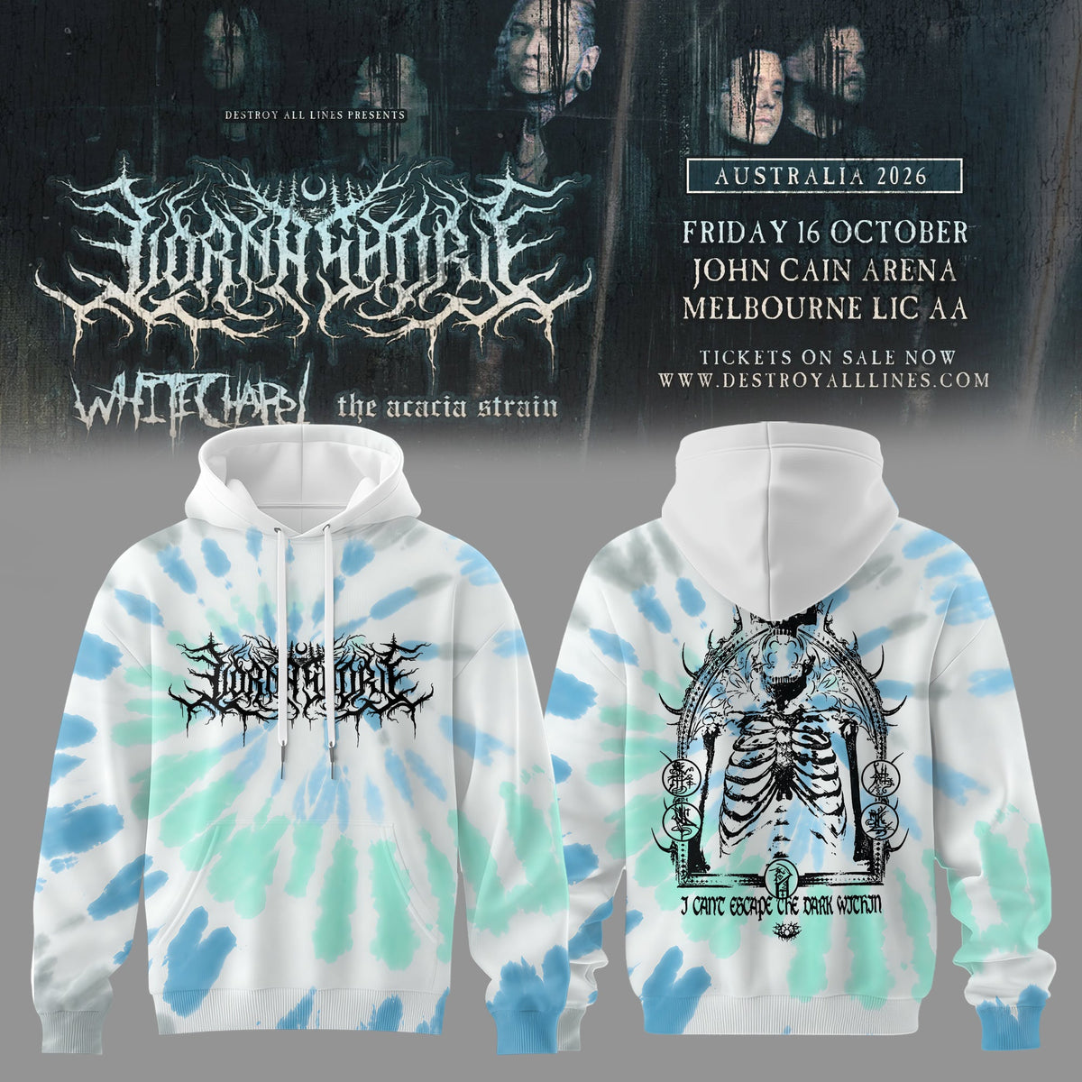 LORNA SHORE – AUSTRALIA & NEW ZEALAND TOUR 2026 Limited Hoodie
