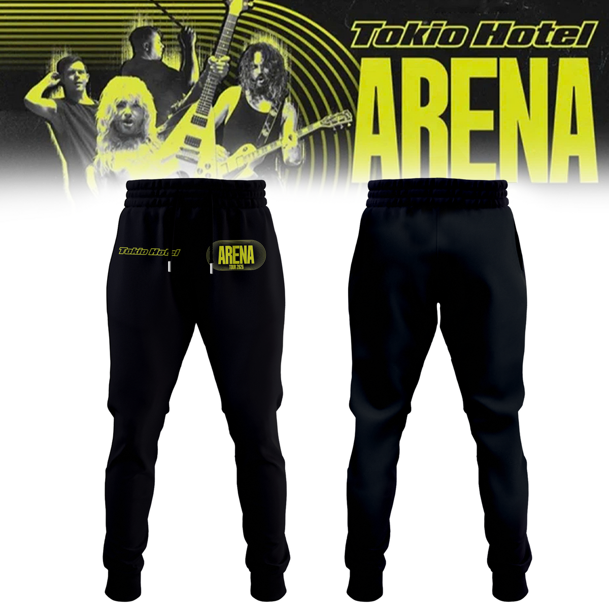 ,,,Tokio Hotel ”ARENA TOUR 2026” Limited Edition Signature – Zip Hoodie