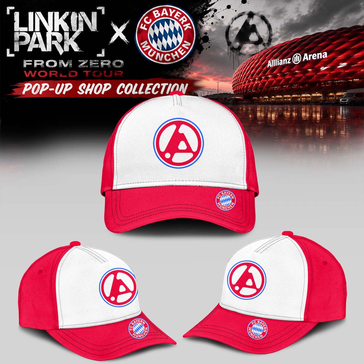 .Linkin Park x FC Bayern München Sweatshirt
