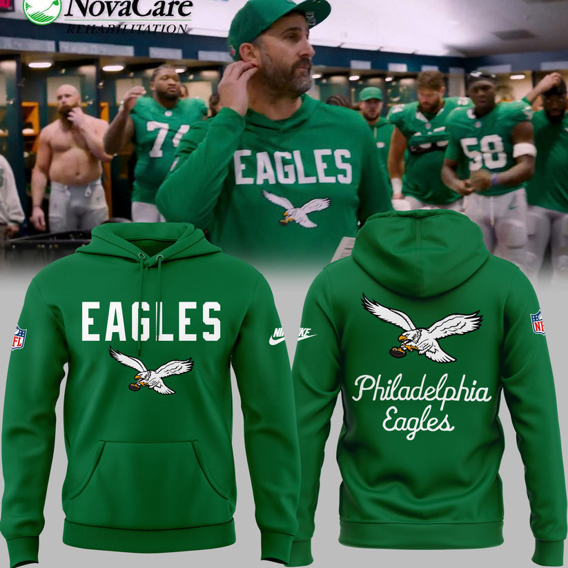 Philadelphia Eagles Seeing (Kelly) Green Hoodie