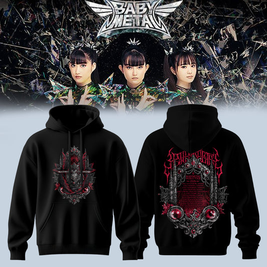 BbyMtl World Tour 2026 Premium 3D Hoodie V2