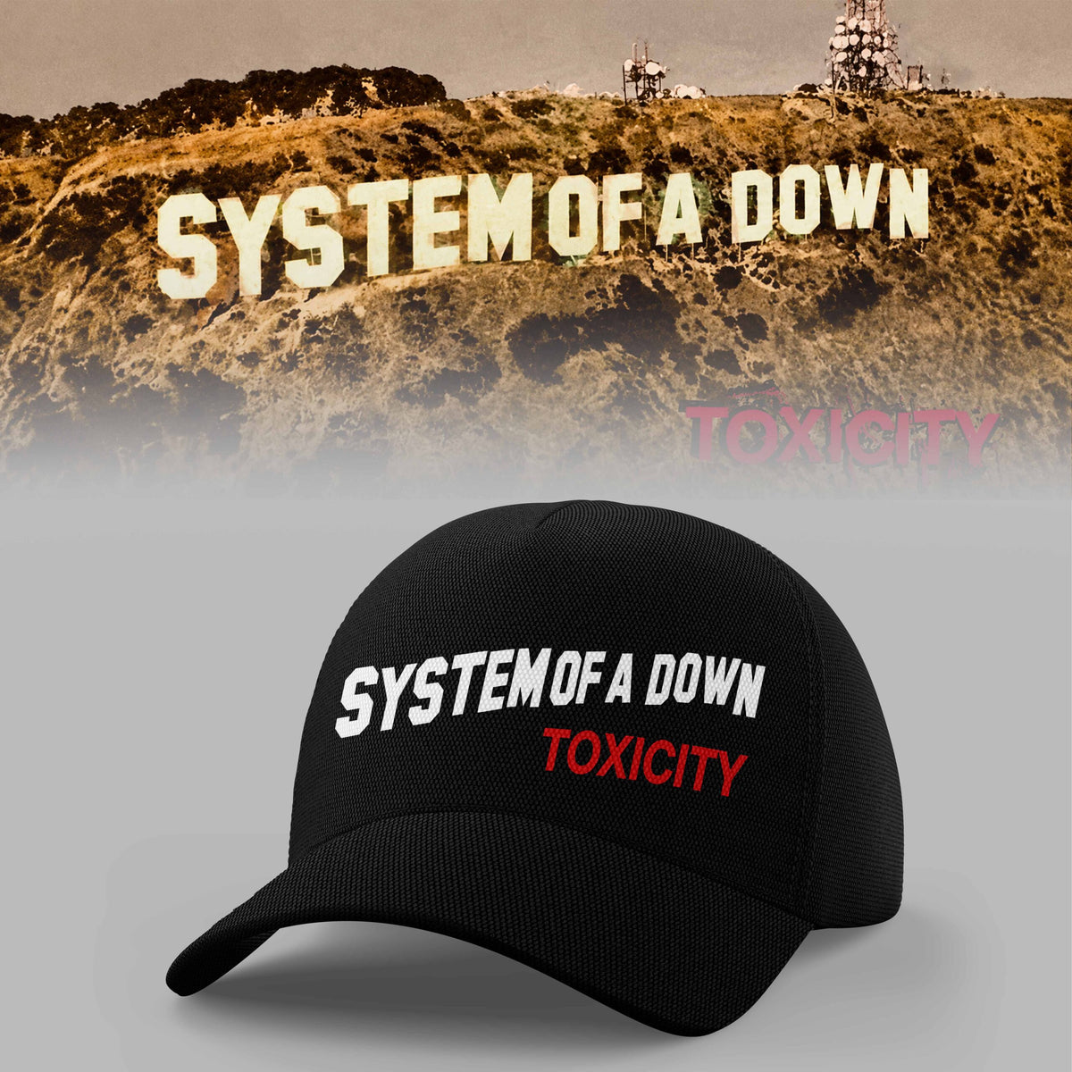 SYSTEM OF A DOWN — TOXICITY MERCH COLLECTION HOODIE