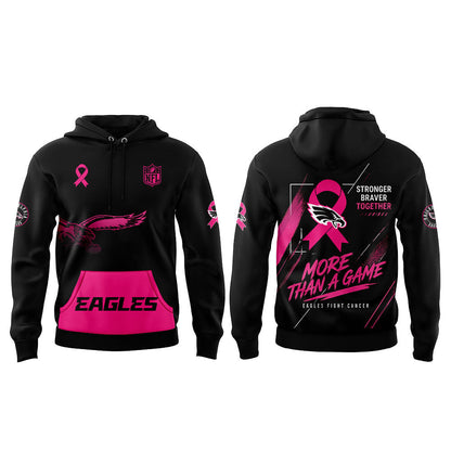 . P Eagles CANCER AWARENESS MONTH OCTOBER 2026 Hoodie