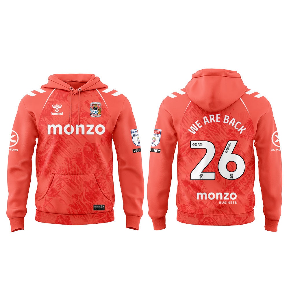 . Coventry City WE ARE PREMIER LEAGUE Limited Edition Hoodie