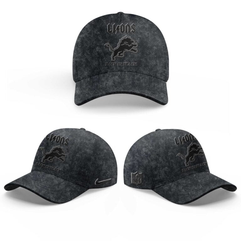 D Lions Back in Black 2025 Combo Hoodie