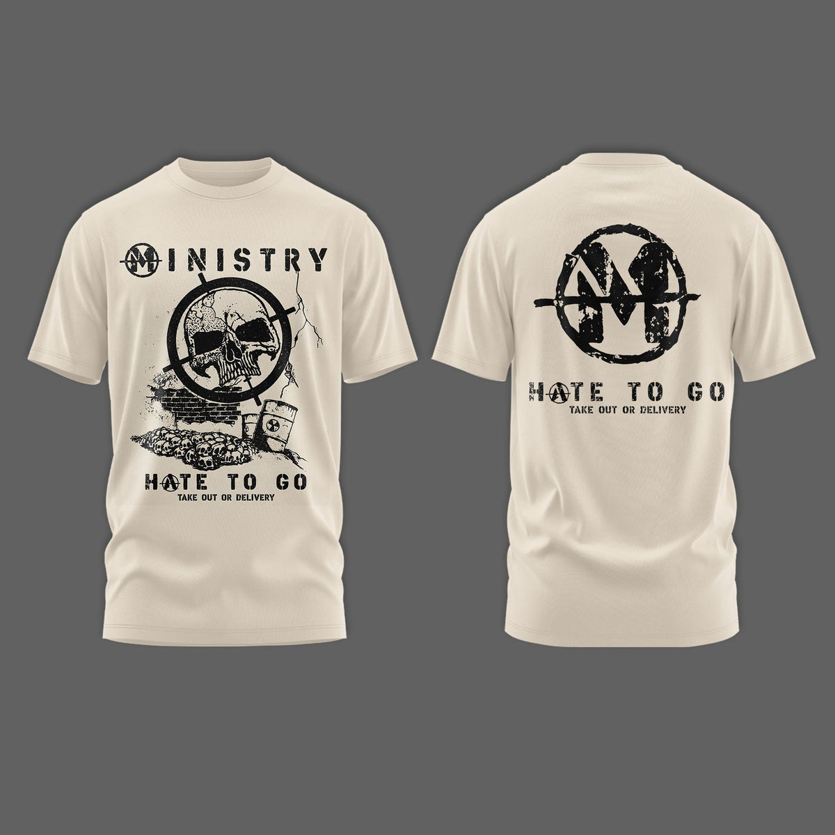 Ministry – Farewell Tour Hate to go Tshirt v6