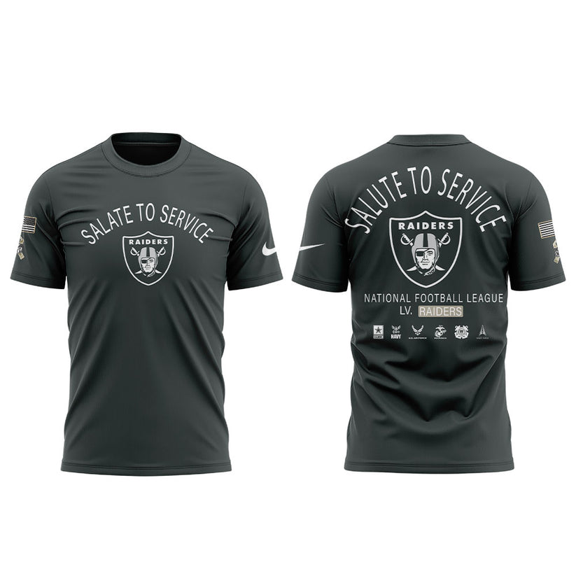 LV.Raiders 2025 Salute to Service Combo T-Shirt