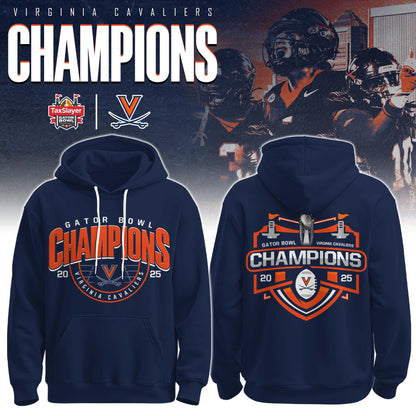 Virginia Cavaliers – Gator Bowl Champions Hoodie