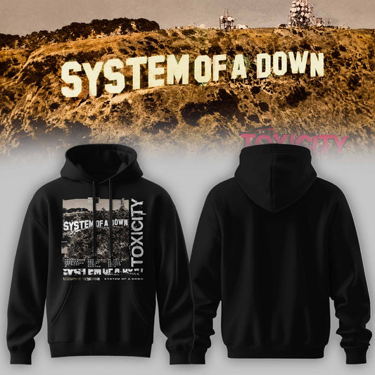 SYSTEM OF A DOWN — TOXICITY MERCH COLLECTION HOODIE