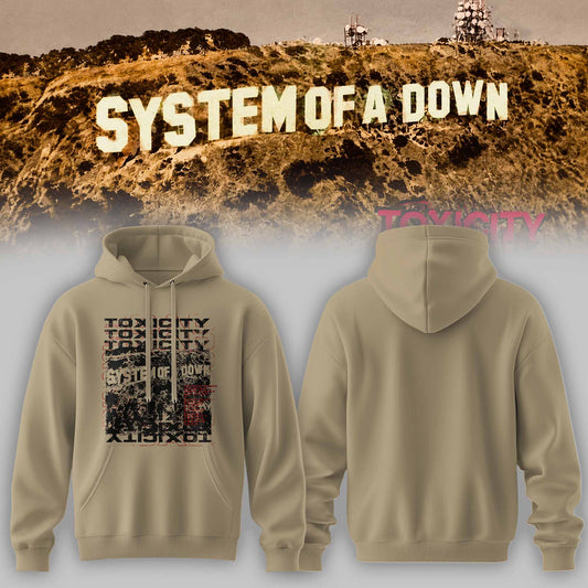 SYSTEM OF A DOWN — TOXICITY MERCH COLLECTION HOODIE