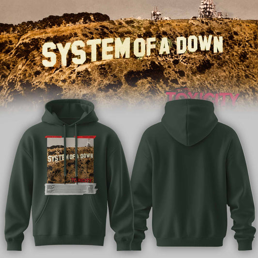 SYSTEM OF A DOWN — TOXICITY MERCH COLLECTION HOODIE