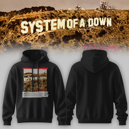 SYSTEM OF A DOWN — TOXICITY MERCH COLLECTION HOODIE