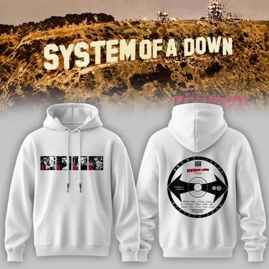 SYSTEM OF A DOWN — TOXICITY MERCH COLLECTION HOODIE