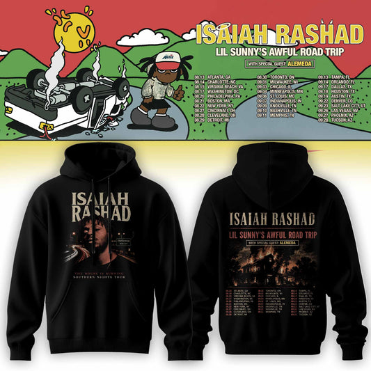 ISAIAH RASHAD – LIL SUNNY’S AWFUL ROAD TRIP HOODIE