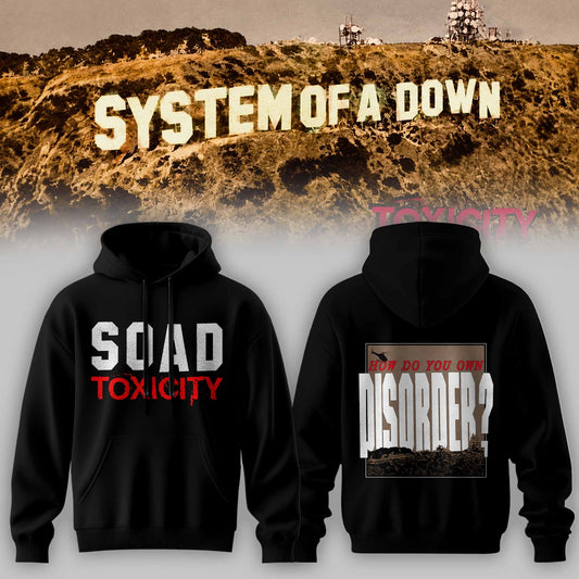 SYSTEM OF A DOWN — TOXICITY MERCH COLLECTION HOODIE