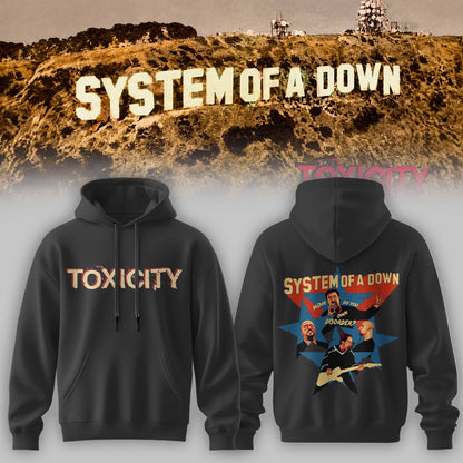 SYSTEM OF A DOWN — TOXICITY MERCH COLLECTION HOODIE