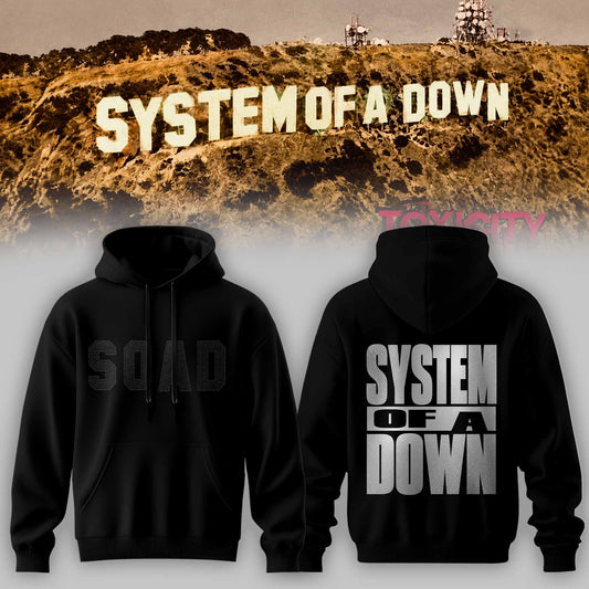 SYSTEM OF A DOWN — TOXICITY MERCH COLLECTION HOODIE