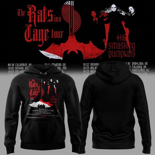 The Smashing Pumpkins – ‘The Rats in a Cage Tour’ 2026 Exclusive Hoodie