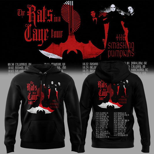 The Smashing Pumpkins – ‘The Rats in a Cage Tour’ 2026 Exclusive Hoodie