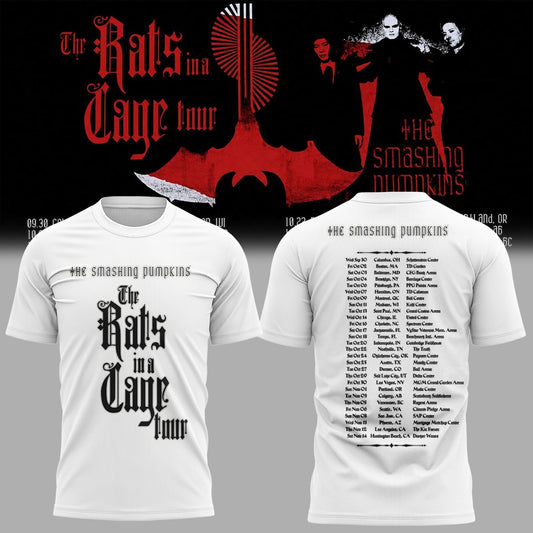 The Smashing Pumpkins – ‘The Rats in a Cage Tour’ 2026 Exclusive TShirt