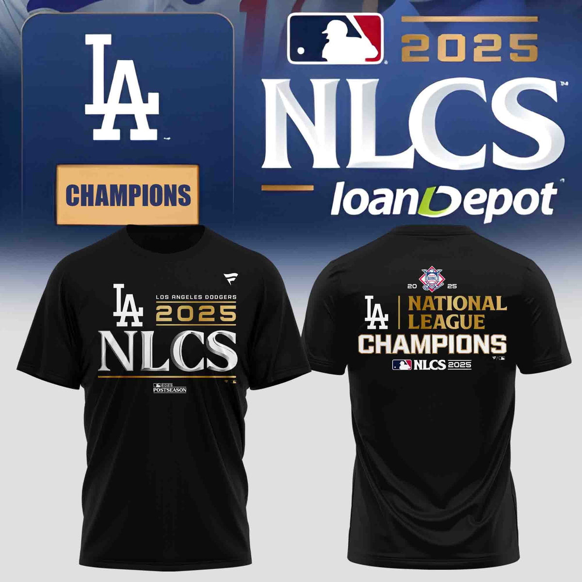 _     Los Angeles Dodgers 2025 National League Champions