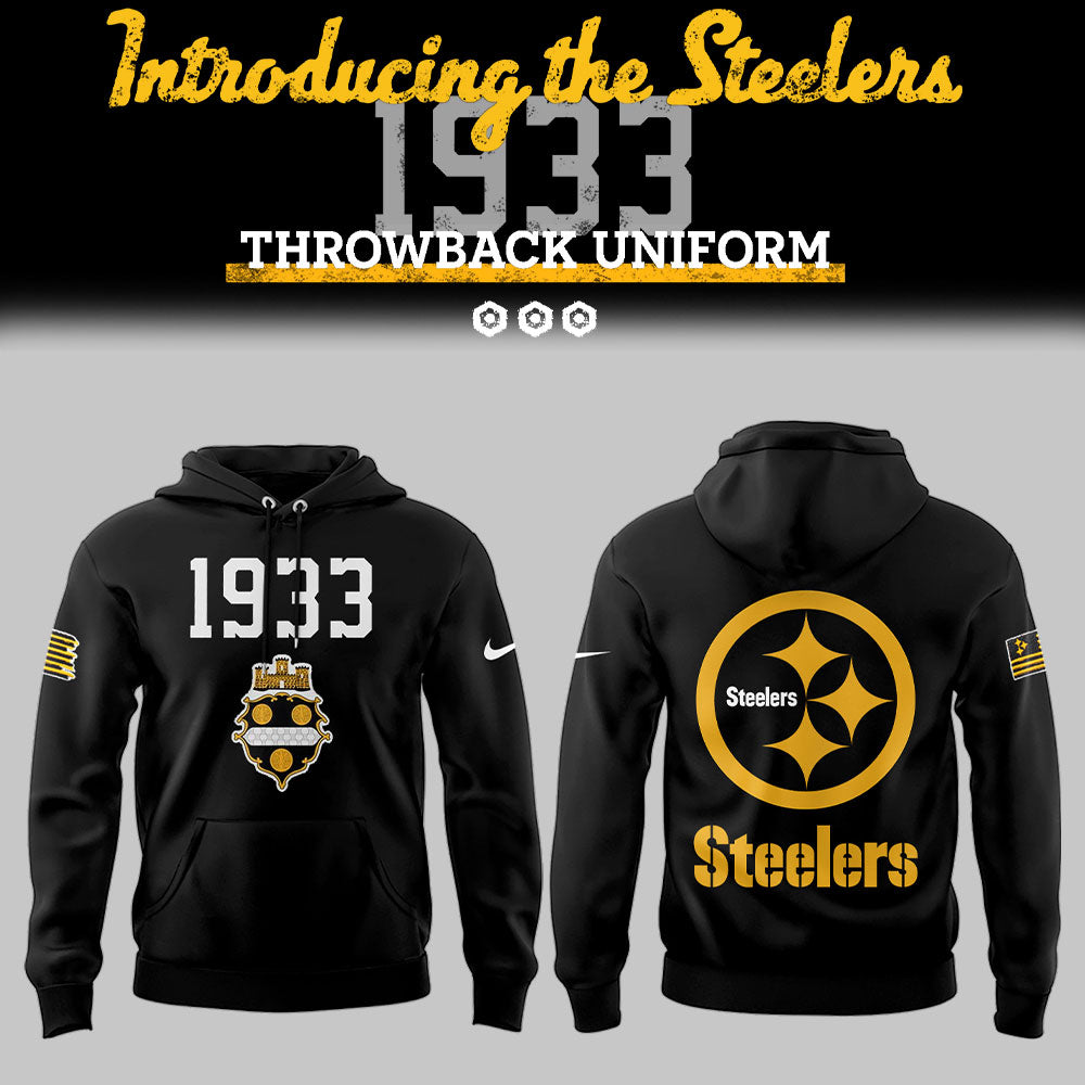 Steeler Nation Shirt - Pittsburgh Steelers Football 1933 Legacy Hoodie