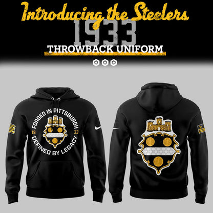 Steeler Nation Shirt - Pittsburgh Steelers Football 1933 Legacy Hoodie