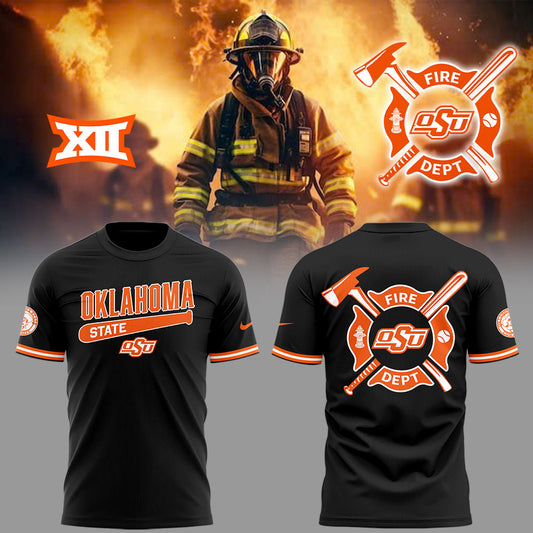 Limited Edition CowboysBaseball x Firefighter Appreciation Night TShirt-LL250326001