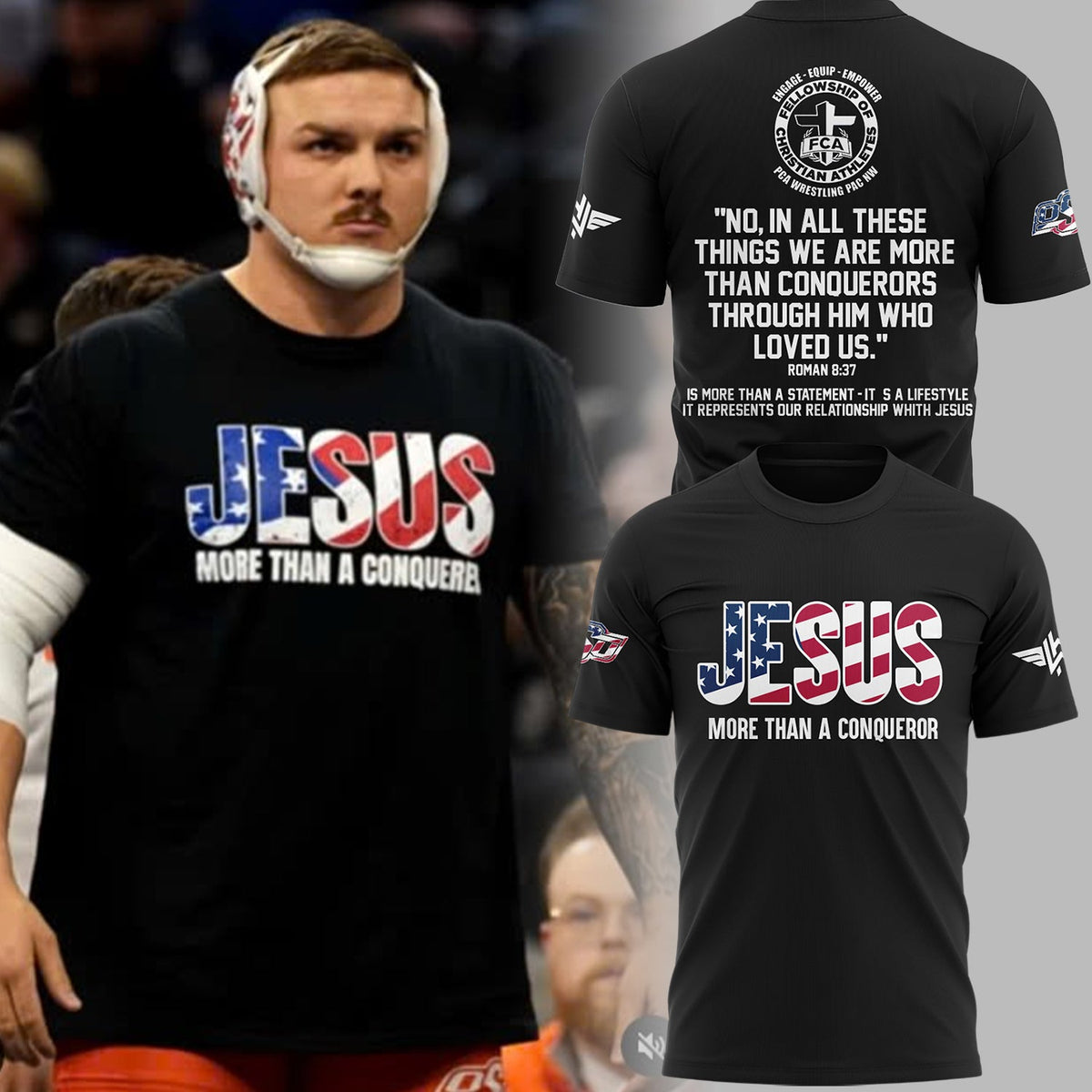 Limited Edition Hendrickson JESUS TShirt-ND03262529