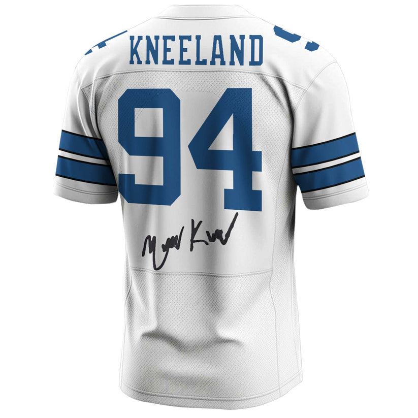 Dallas Cowboys x In Memory of Marshawn Kneeland Limited Edition White Football Jersey
