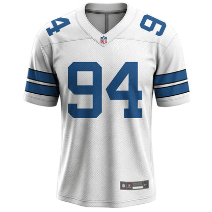 Dallas Cowboys x In Memory of Marshawn Kneeland Limited Edition White Football Jersey