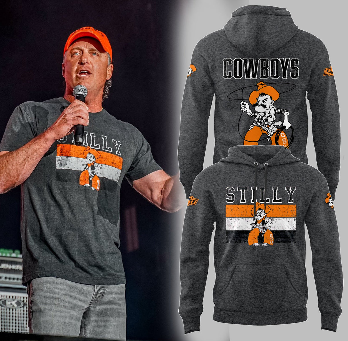 Limited Edition OSU Cowboy STILLY Hoodie-PA04112515