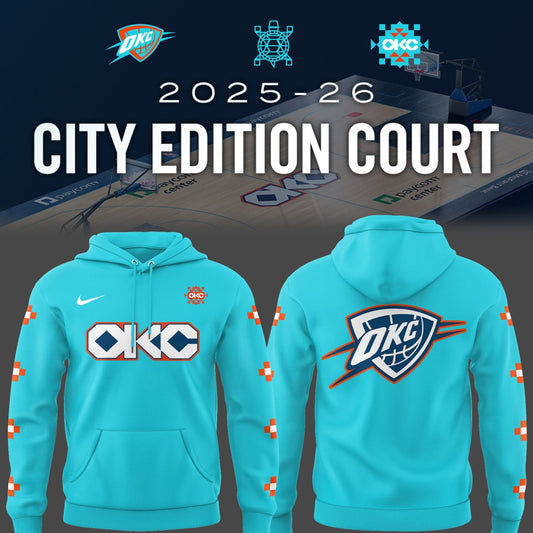 Limited Edition Thunder Basketball New City Edition 25′ Hoodie-PU25082407