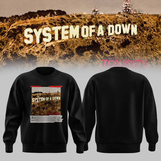 SYSTEM OF A DOWN — TOXICITY MERCH COLLECTION SWEATER