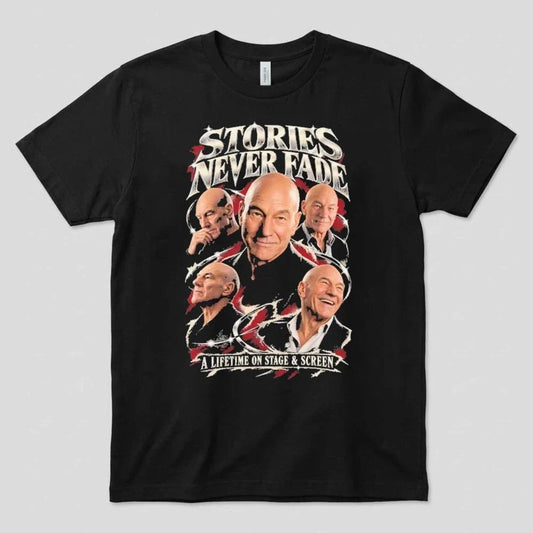 In Loving Memory Patrick Stewart 1940-2026 Rest In Peace Comfort Colors T-Shirt