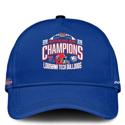 _ Louisiana Tech Football Radiance Technologies Independence Bowl CHAMPIONS 2025 Hoodie