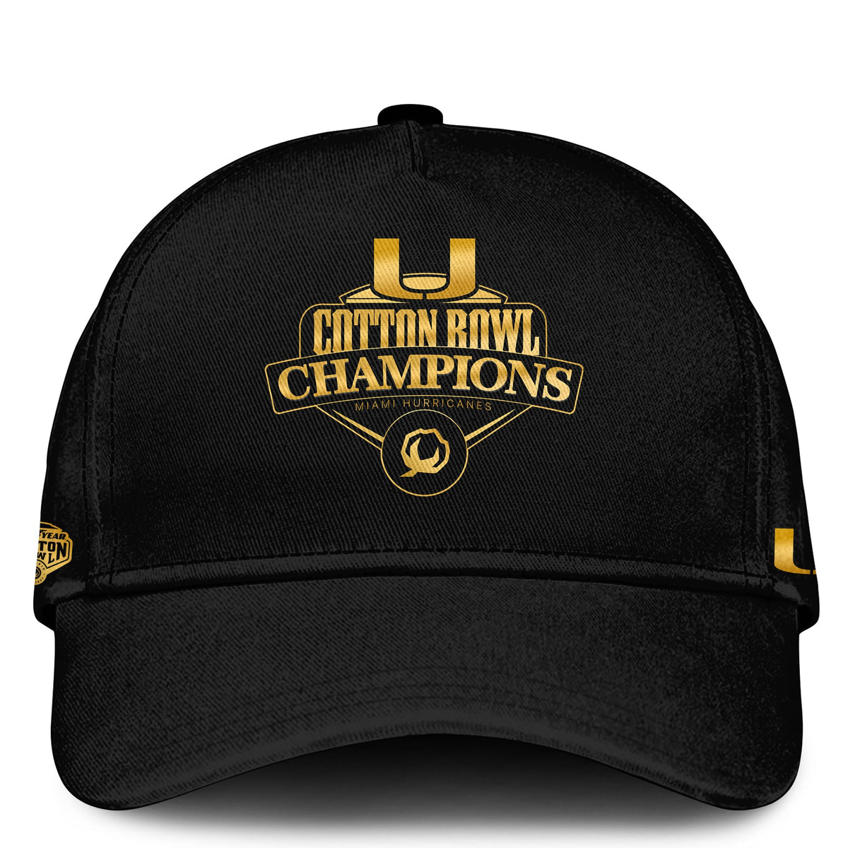 UM Hurricanes Football Cotton Bowl Champions Special Hoodie Limited Edition